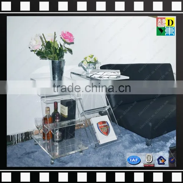 Clear Acrylic Furniture Bedside Table Acrylic Coffee Table From China Manufacturer photo-2