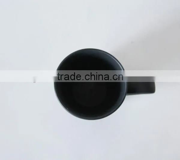 Black Promotional Ceramic Coffee Mug photo-3