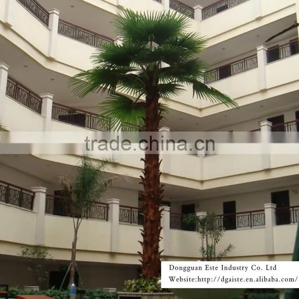 Home and Outdoor Garden Edging Decoration 1ft to 33ft or 1m to 10m Height Artificial Fiberglass Palm Tree EZLS08 0805 photo-4