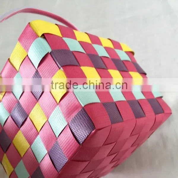 Plastic PP Material Colorful Wholesale Easter Baskets photo-6