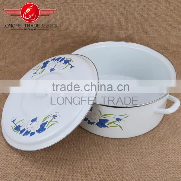 2016 Hot Selling no Stick Enamelware Cookware Sets Wholesale photo-3