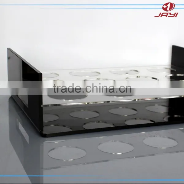 Plastic Tray With Cup Holder,hot Sale Acrylic Coffee Cup Holder Tray photo-4