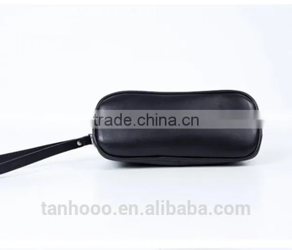 High-end Fashion Design Genuine Leather Makeup Bag photo-4