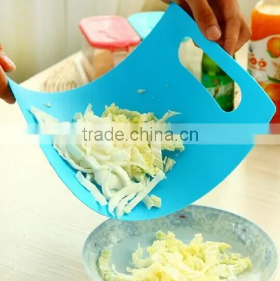 Fruit Chopping Block Folding Flexible Cutting Board Set Plastic Chopping Board photo-3