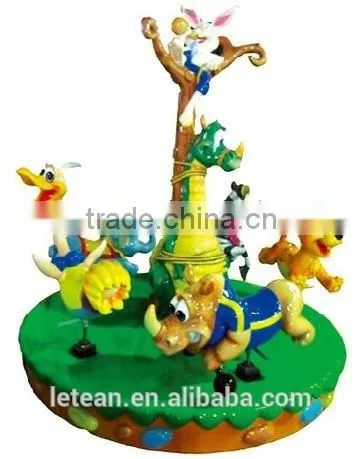 2015 NEW DESIGN OCEAN THEME 3 SEATS MINI CAROUSEL FOR SALE photo-2
