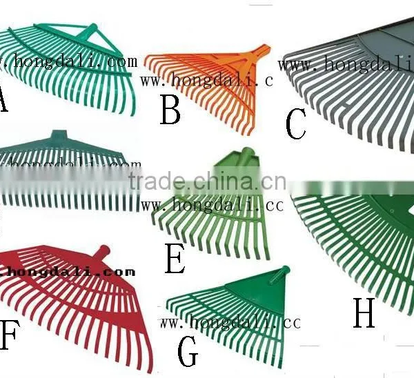 garden plastic rake/trowel/grass rake/lawn rake/fork/lopper