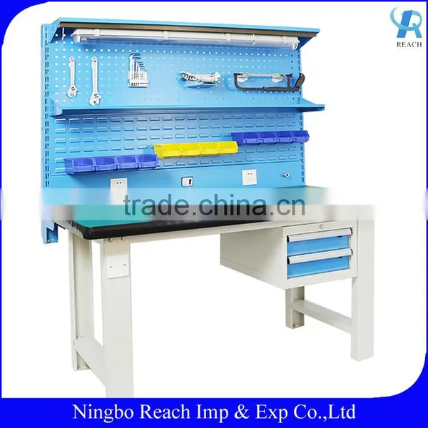 Industrial Electronic Assemebly Line Table With Drawer for Workshop photo-4