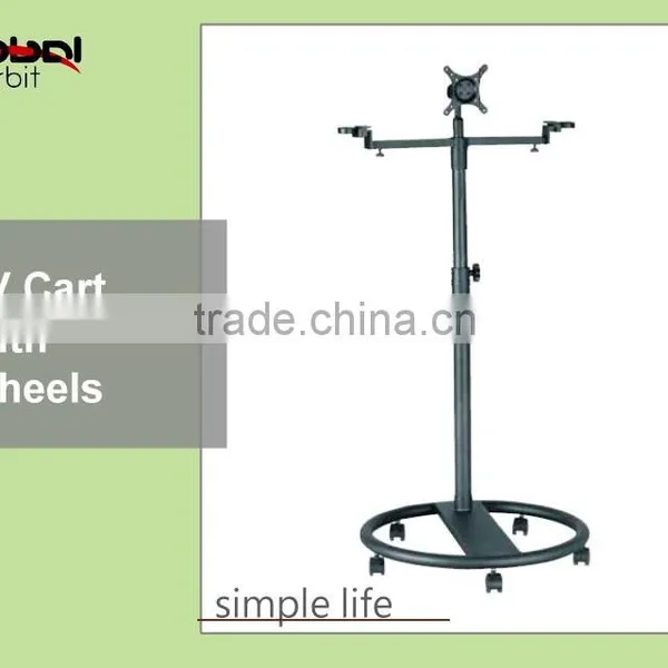 Monitor Display LCD TV Mounting Stand Detachable Vertically Adjustable TV Mount photo-4