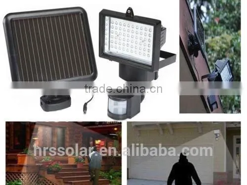 60 LED Sunforce Motion Detected Solar Sensor Light Outdoor photo-2
