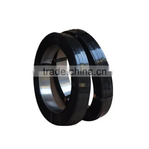 High Quality 16mm19mm32mm Black Painted Waxed Steel Strapping Mental Steel Strip photo-2