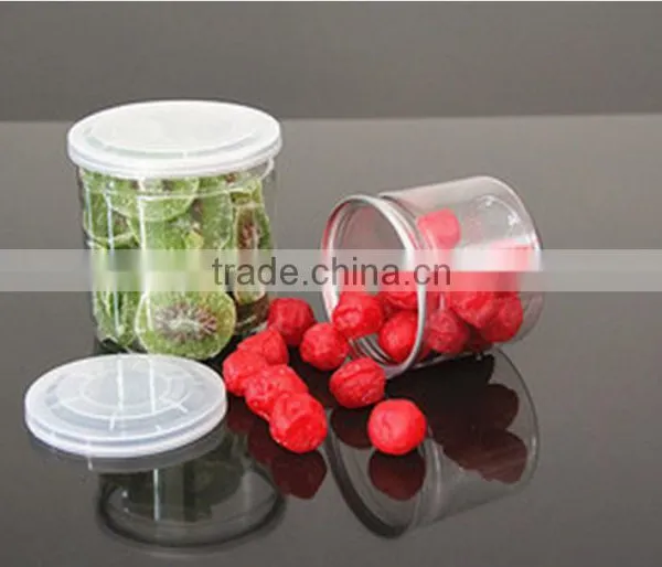China Made Empty Cans,plastic Bottles,plastic Easy Open Can,PET Easy Open Can for Dry Food, Nuts,candies, Plastic Jar photo-4