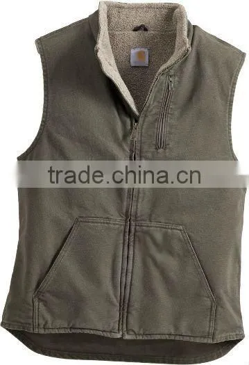 Sandstone Mock-neck Vest, Soft Shell Vest photo-3