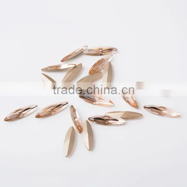 Top Quality 9X18MM Horse Eye Shape Crystal Glass Stone From China photo-5