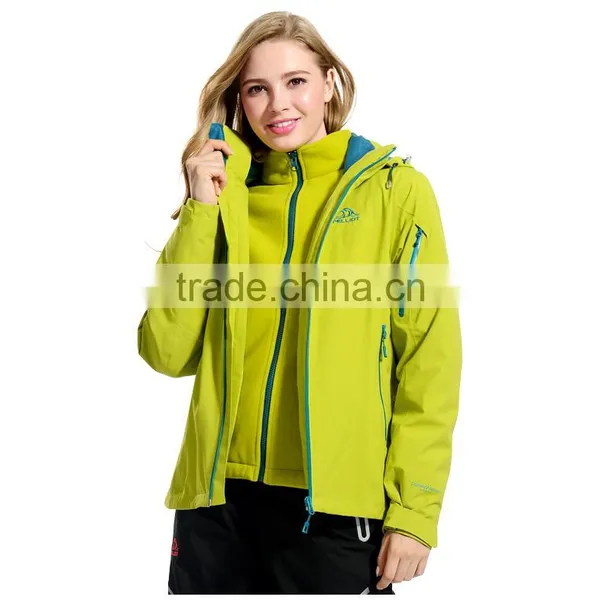 3 In 1 Waterproof New Style Outdoor Jackets For Women photo-5