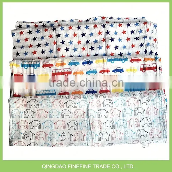 100% Cotton Super Soft Gift Receiver Baby Blanket photo-3