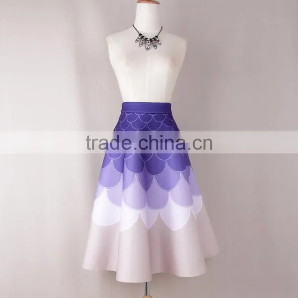 Z&M Latest Fashion Skirts High Waisted Long Skirt Mermaid Skirt photo-4