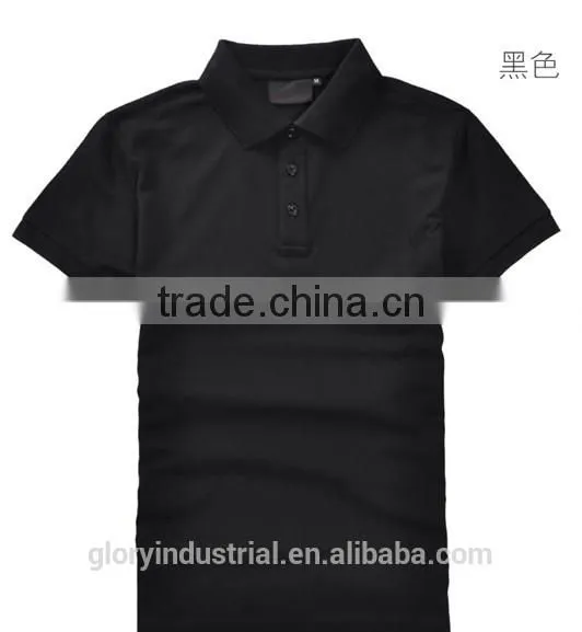 High Quality Custom Uniform Polo Shirt Short Sleeve photo-4
