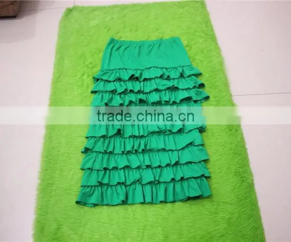 Persnickety Remake Child Boutique Dress Skirts Baby Girl Autumn Clothing Wholesale Summer Smocked Boutique Tripe Ruffle Clothes