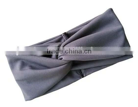 2015 Wholesale Knit Jersey Turban Headband photo-3