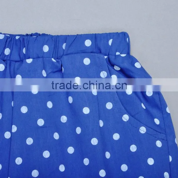Wholesale 2 Pieces Full Polka Dot Top and Shorts Clothes Set photo-2