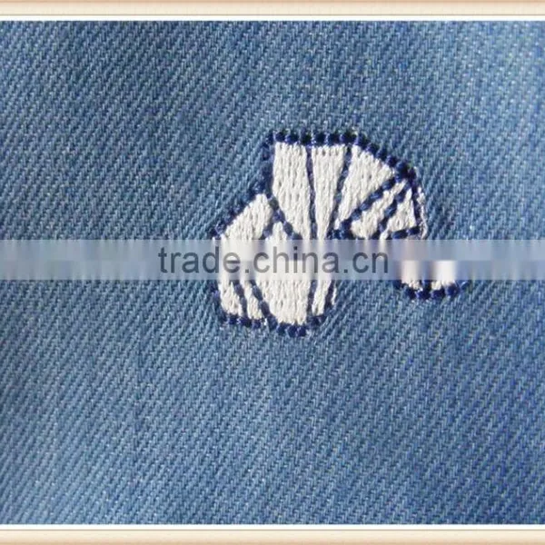 2016 CUSTOM Men Elephant Embroidered Denim Shirts photo-2