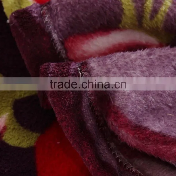 China Supplier Customized Rose Print Summer Blanket photo-4