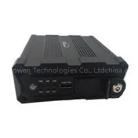4 CH SD Card AHD Mobile DVR With GPS
