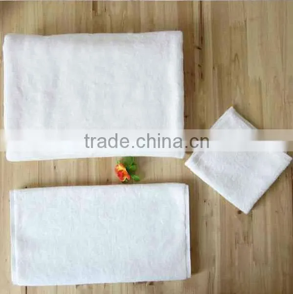 Cheap Promotion Wholesale Hotel Shower Towel Cotton White Color photo-5