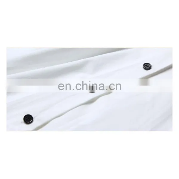 Wholesale Custom White Plain Ladies Office Shirt With 100% Cotton photo-5