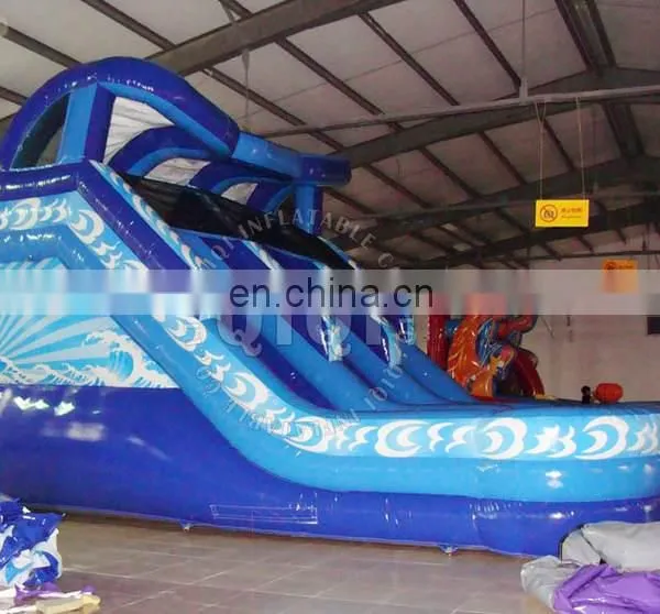 China Double Lane Rental Inflatable Water Slides photo-2