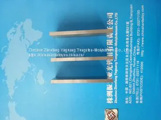 99.95% Zhuzhou Tungsten Strip W1 Tungsten Plate photo-4