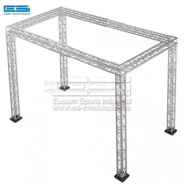 Aluminum Mini Light Stand Pipe Outdoor Stage Box Roof Circle Truss System photo-3