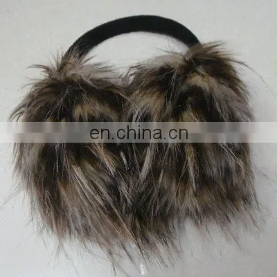 Imitated Turkey Fur Muff