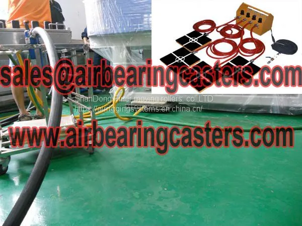 Modular Air Casters for Moving Precise Equipment