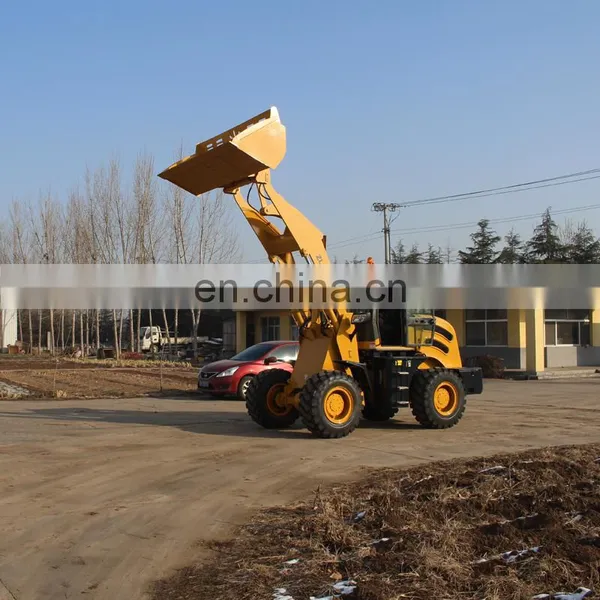 ZL20 2ton Shovel Loader With Snow Blower 4 in 1bucket and Fork photo-7