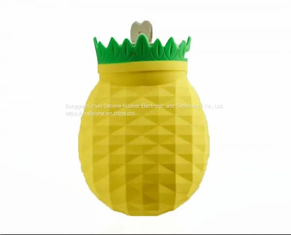 New Fashion Candy Color Hot Water Bottle Food Grade Silicone Hot Water Bag For Girls photo-4