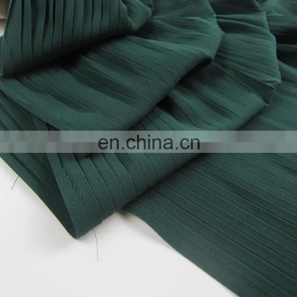 100% Polyester Pleated Chiffon Fabric photo-2