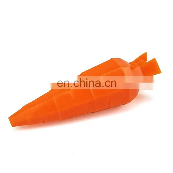 Factory Supply Ultra Durable Carrot Shape Design Pet Chew Toys Treats Puzzle IQ Toy Interactive Toy Dog Toy photo-6