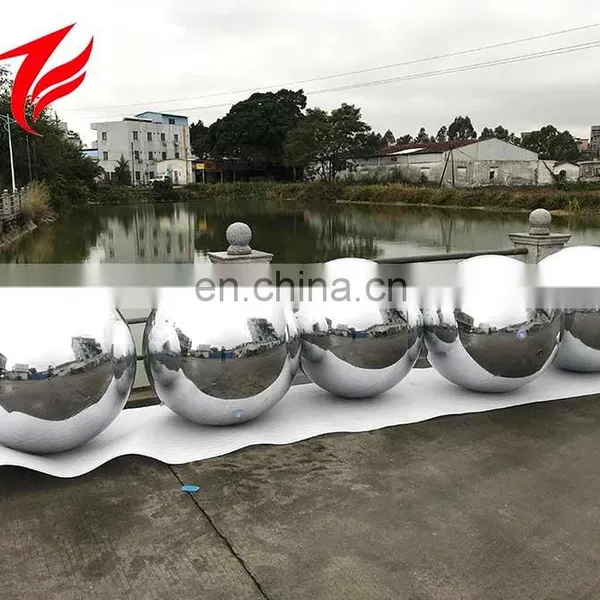 Advertising Silver PVC Inflatable Gold Mirror Balloon photo-3