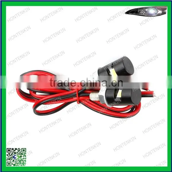 2 LED License Plate Screw Bolt Light 12V for Car Motorcycle