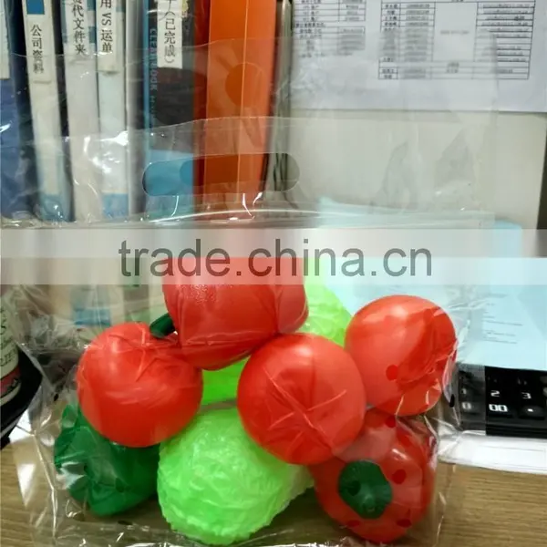 Customer Printing Plastic Packaging Fruit Bag With Holes photo-2