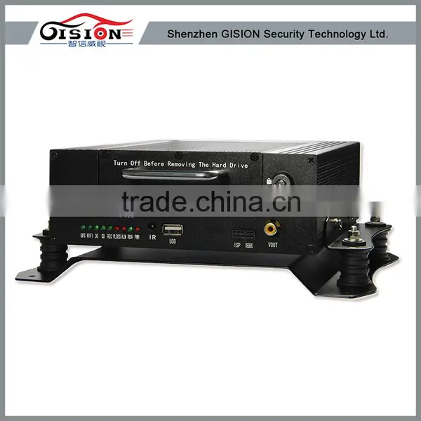 4CH Full D1MDVR, H.264, Play Back, Bus DVR,Hard Disk Mobile DVRS,IO,G-sensor photo-4