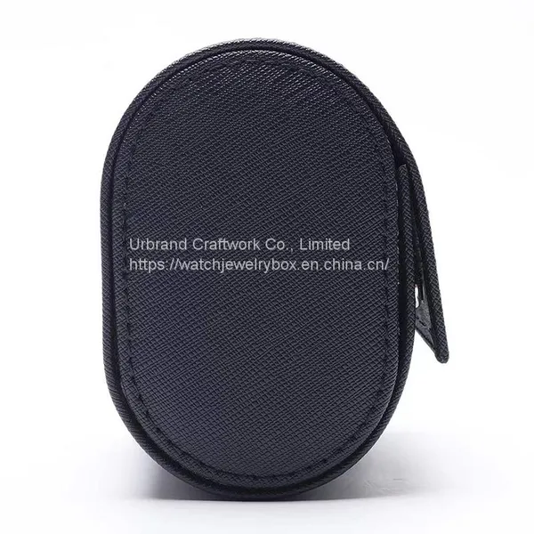 Wholesale Protective Dustproof Leather Watch Storage Box Single Mechanical Leather Watch Bag photo-2