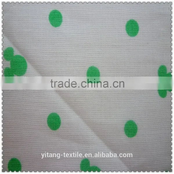 Cotton print solid color fabric