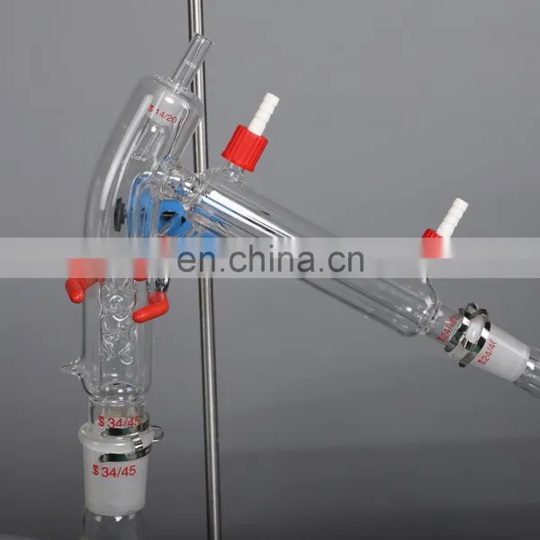 Wholesale Distillation System Equipment 5L 5 L Lab Shortpath Chemistry Turnkey Short Path Distillation Kit Set With Reflux photo-3