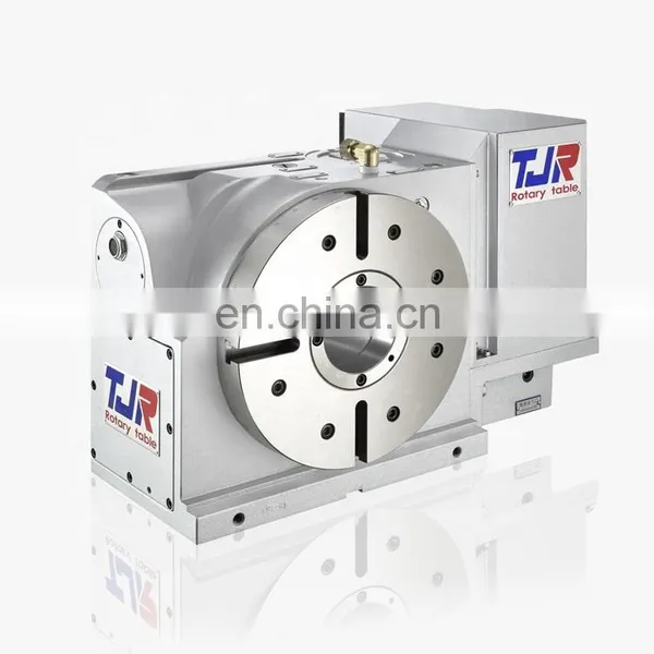New Turntable 4 Axis Cnc AR-210B Fourth Axis Table With Tailstock Cnc 4th Axis Cnc Rotary Table With Powerful Pneumatic Brake photo-2