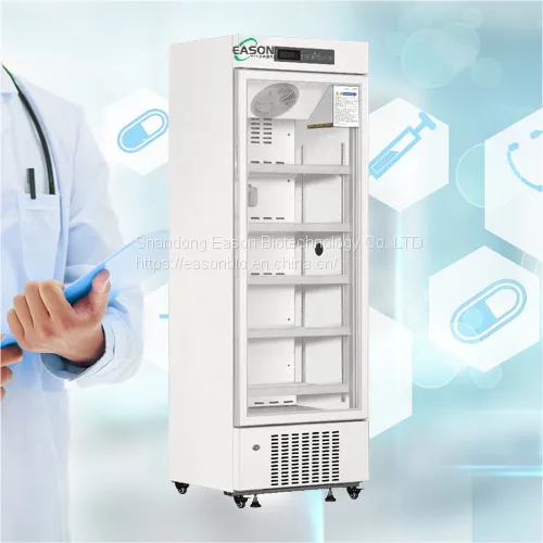 Laboratory 2 to 8 Degree Refrigerator Cabinet Drugstore Refrigeration Vaccine Low Temperature Vertical Freezer photo-2