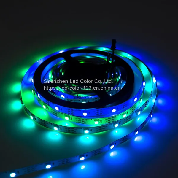 DC5V 9W/M PCB8MM SMD5050 RGB Flexible LED Light Strip Decor Ambient Lighting SK6812 LED Strip photo-4