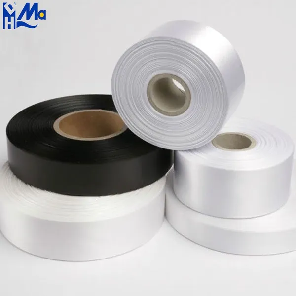 Custom Garment Tag Printed Textile Taffeta Ribbon Wash 100% Polyester Wash Care Label for Clothing photo-3