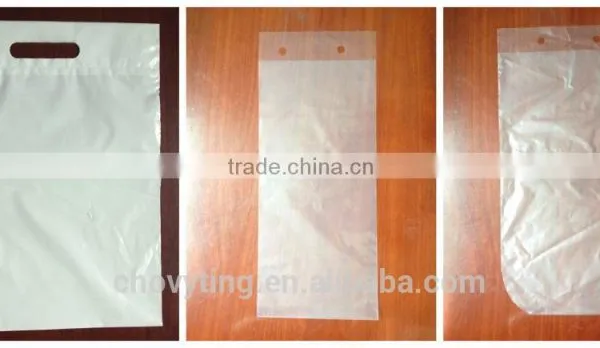 Used Polythylene Plastic Hand Bag Shopping Bag Making Machine Price photo-3